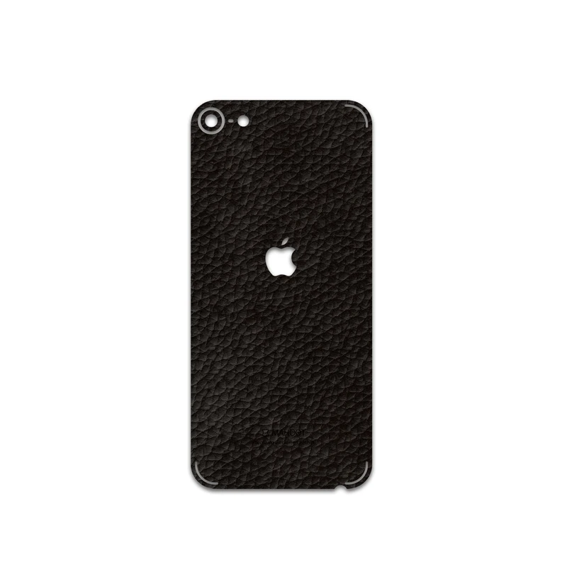 برچسب پوششی ماهوت مدل Dark-Brown-Leather مناسب برای گوشی موبایل اپل iPod touch 6th Gen