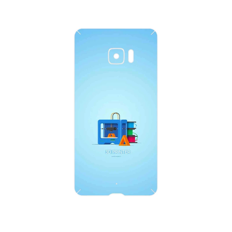 برچسب پوششی ماهوت مدل 3D Printer مناسب برای گوشی موبایل اچ تی سی U Ultra
