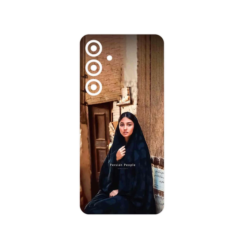 برچسب پوششی ماهوت مدل Portrait of an Iranian Woman مناسب برای گوشی موبایل سامسونگ Galaxy S24 FE