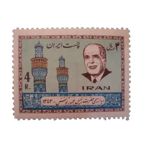 تمبر یادگاری مدل رئیس جمهور تونس کد IR1509