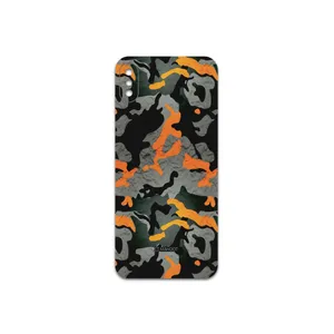 MAHOOT Autumn-Army Cover Sticker for apple iPhone X