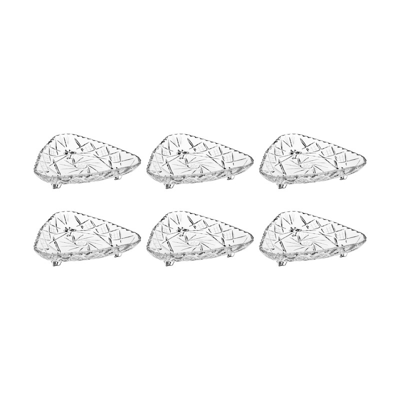 پیش دستی جهان کریستال سری هریس کد 50565 بسته 6 عددی