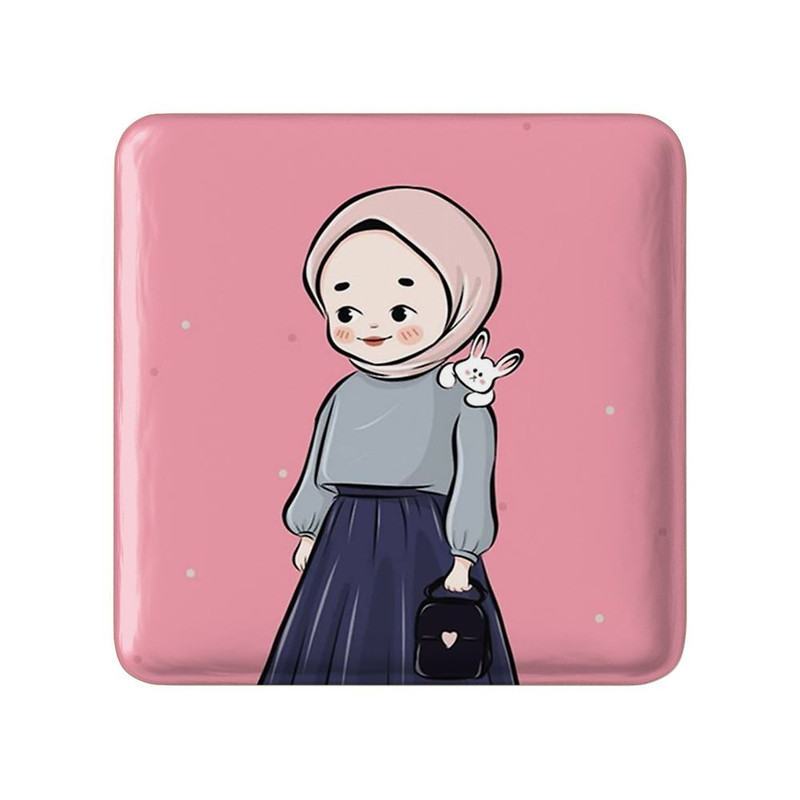 مگنت خندالو مدل دخترانه باحجاب کد 26028