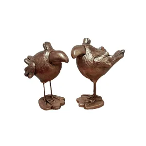 مجسمه مدل کلاغ مجموعه 2 عددی