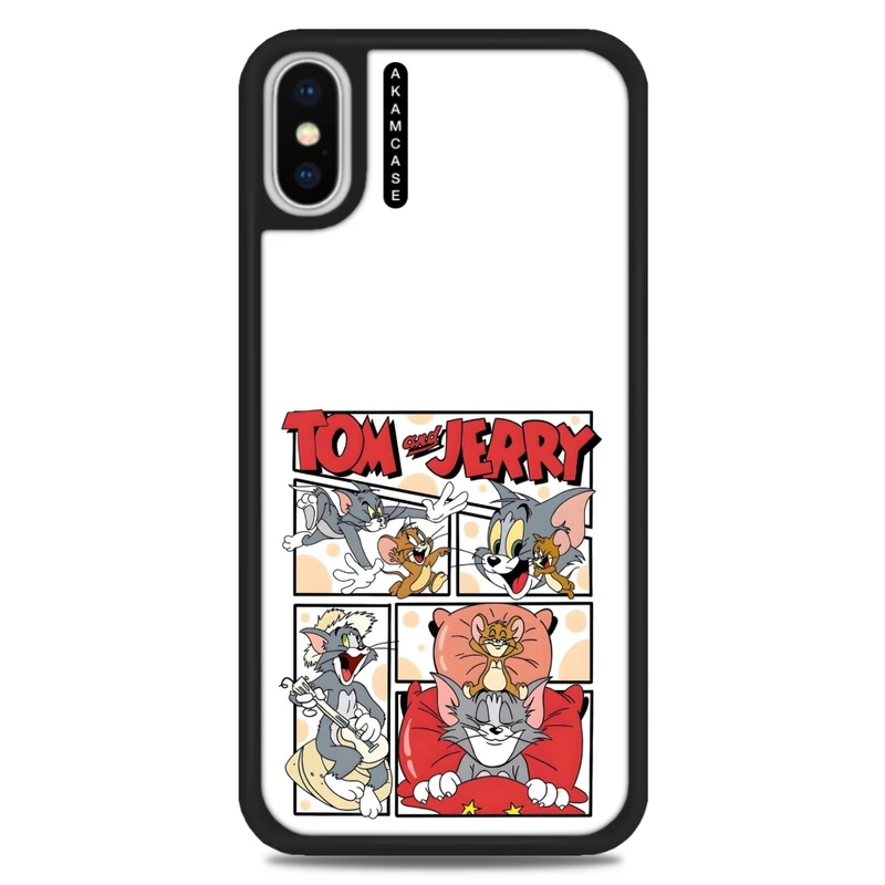 کاور آکام مدل AMC-WAXSM-TOM & JERRY13 مناسب برای گوشی موبایل اپل iPhone Xs Max