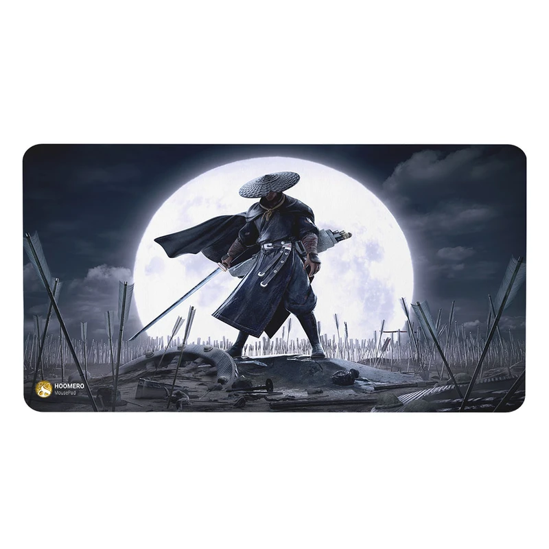 ماوس پد هومرو مدل MX1353 طرح سامورایی مبارز جنگجو ژاپنی