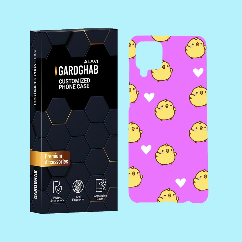 کاور گارد قاب علوی مدل پترن  فانتزی مناسب برای گوشی  موبایل سامسونگ Galaxy A12