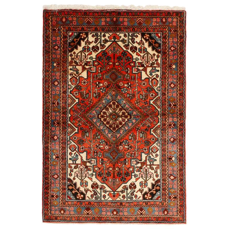 فرش دستبافت سه و نیم متری مدل نهاوند ایلیاتی کد 521110r