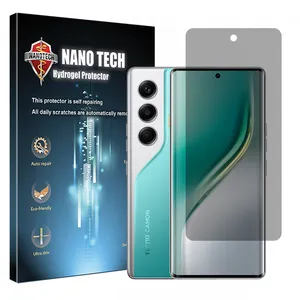 Nano tech Tough model privacy screen protector suitable for Tecno Camon 40 Pro mobile phone