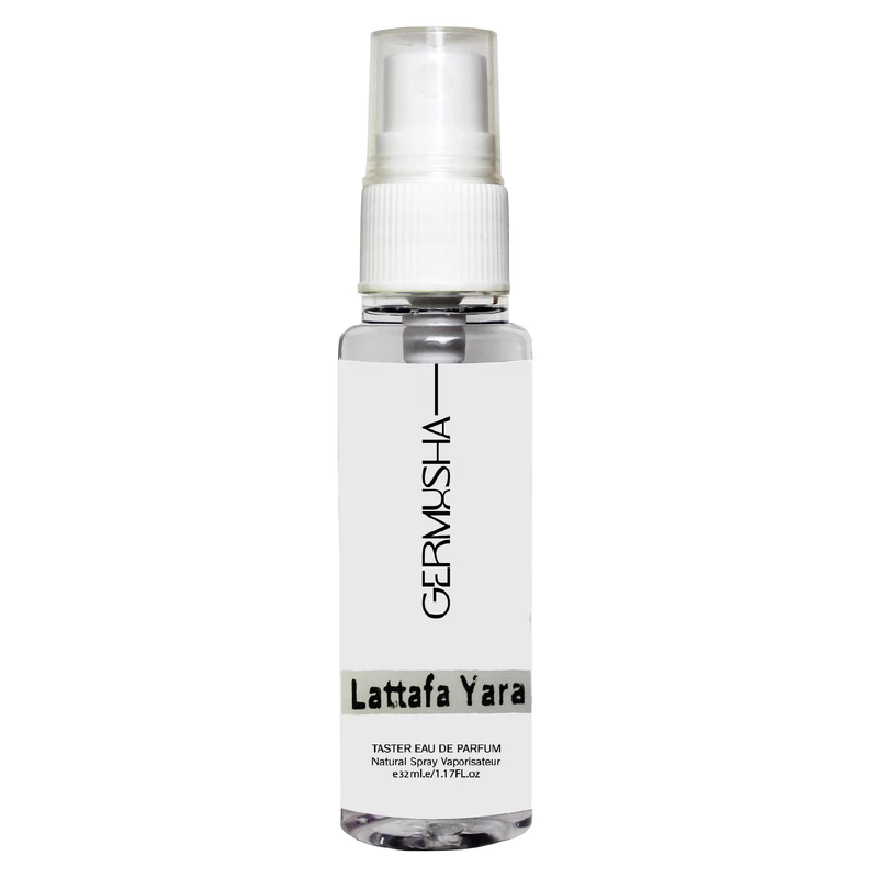 عطر جیبی زنانه گرموشا مدل لطافه یارا با رایحه شیرین حجم 32 میلی‌لیتر