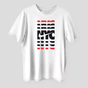 تی شرت آستین کوتاه مردانه مدل NYC کد br082