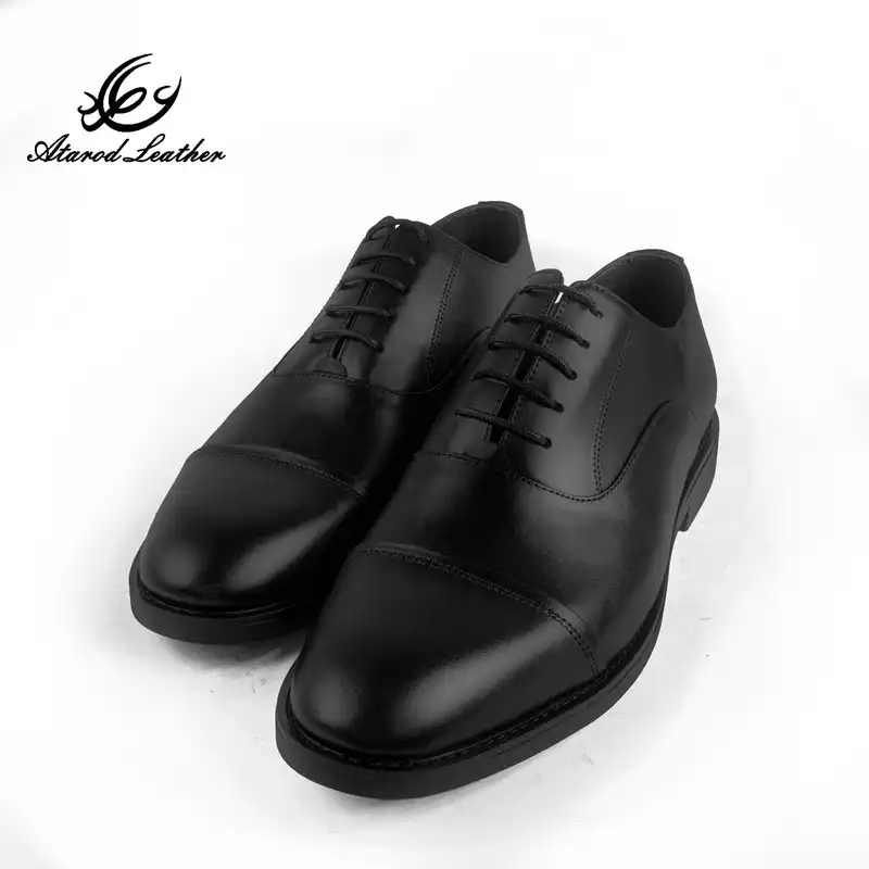 کفش مردانه چرم عطارد مدل چرم طبیعی کد SH48