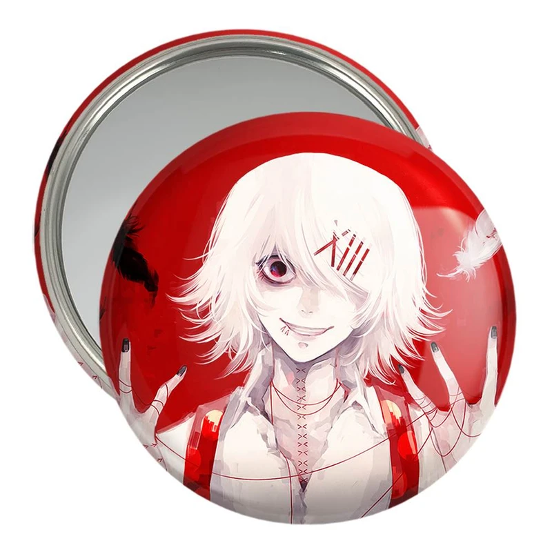 آینه جیبی خندالو مدل سوزویا جوزوو انیمه توکیو غول Tokyo Ghoul  کد 11882