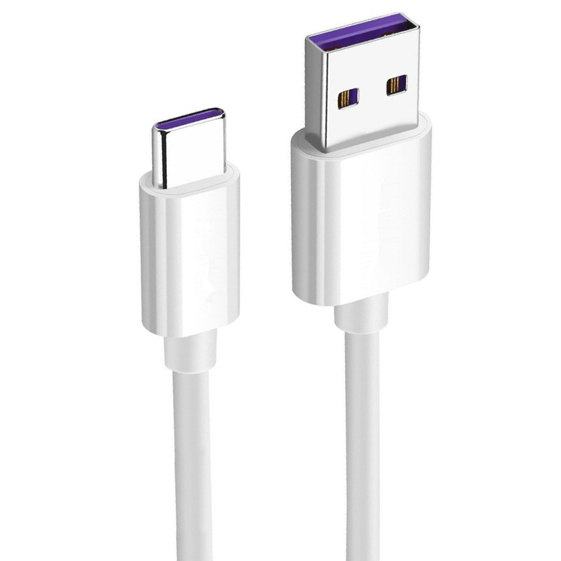 کابل تبدیل USB به USB-C مدل PURPLE-5A طول 1 متر