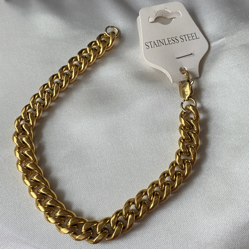 دستبند مردانه مدل زنجیری کد A24