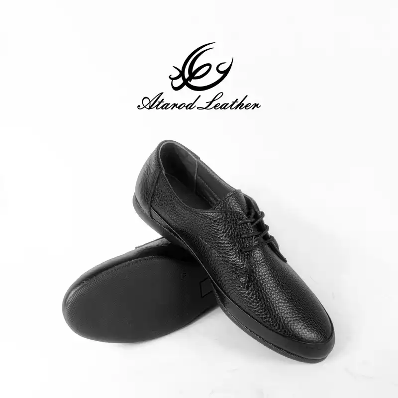 کفش زنانه چرم عطارد مدل چرم طبیعی کد SH197