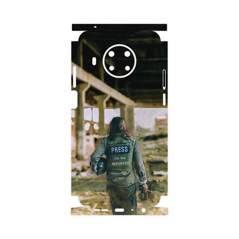 برچسب پوششی ماهوت مدل Reporter-FullSkin مناسب برای گوشی موبایل نوکیا X20