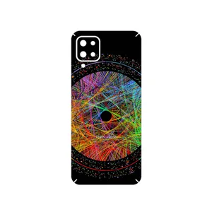 MAHOOT Mathematical Geometric Shape 2 Cover Sticker for Samsung Galaxy A12 Nacho