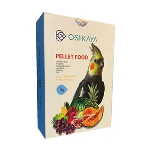 غذای خشک عروس هلندی اوشکایا مدل پلت تقویتی وزن 1 کیلوگرم