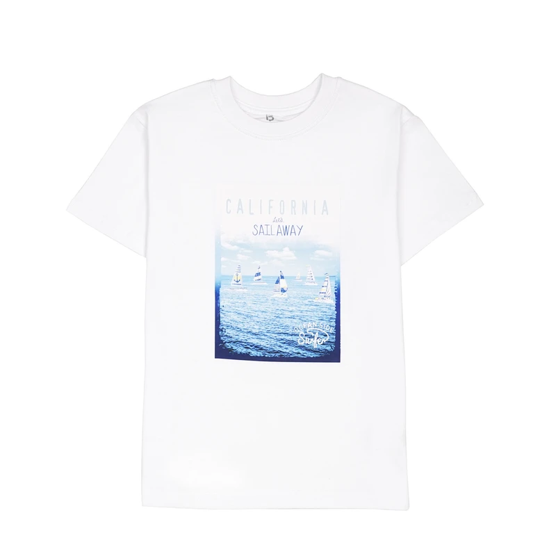 تیشرت پسرانه طرح SAILAWAY