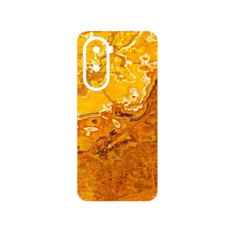 برچسب پوششی ماهوت مدل Gold Marble مناسب برای گوشی موبایل شیائومی Poco M7 4G