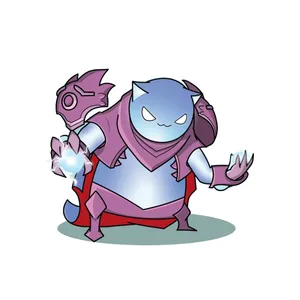 استیکر لپ تاپ و موبایل مدل بازی طرح دوتا 2 آرک واردن dota 2 arc warden کد 1059