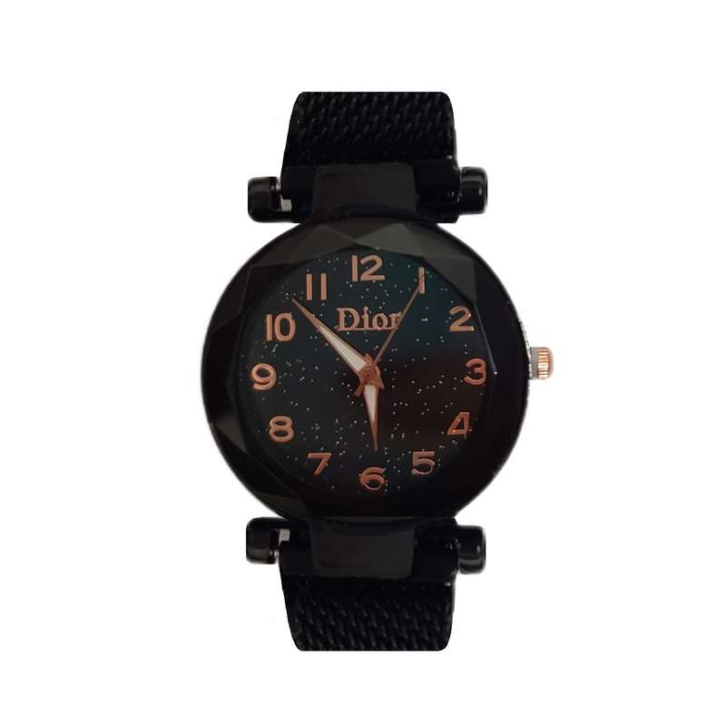 ساعت مچی عقربه ای زنانه مدل مگنتی کد 01 ساعت مچی عقربه ای زنانه مدل مگنتی کد 01