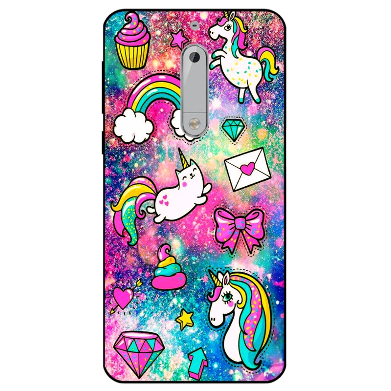 کاور مگافون طرح تک شاخ مدل 8155 مناسب برای گوشی موبایل نوکیا 5   