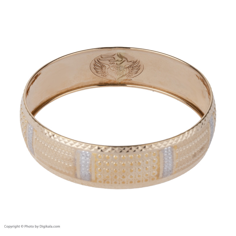 النگو طلا 18 عیار زنانه مدل AL28-W-2