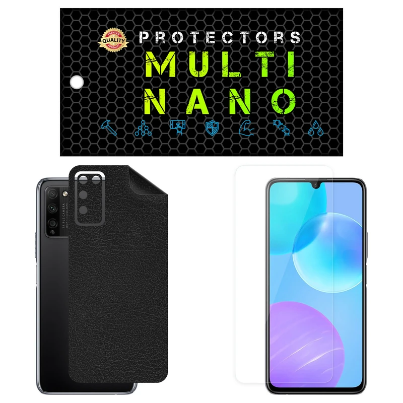 محافظ صفحه نمایش مولتی نانو مدل X-SFL مناسب برای گوشی موبایل آنر 30 Youth به همراه برچسب پوششی