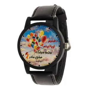 ساعت مچی عقربه ای ناکسیگو مدل روز دختر کد LF12345