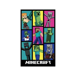 استیکر لپ تاپ و گوشی مدل ماینکرفت کد 203 مجموعه 10 عددی
