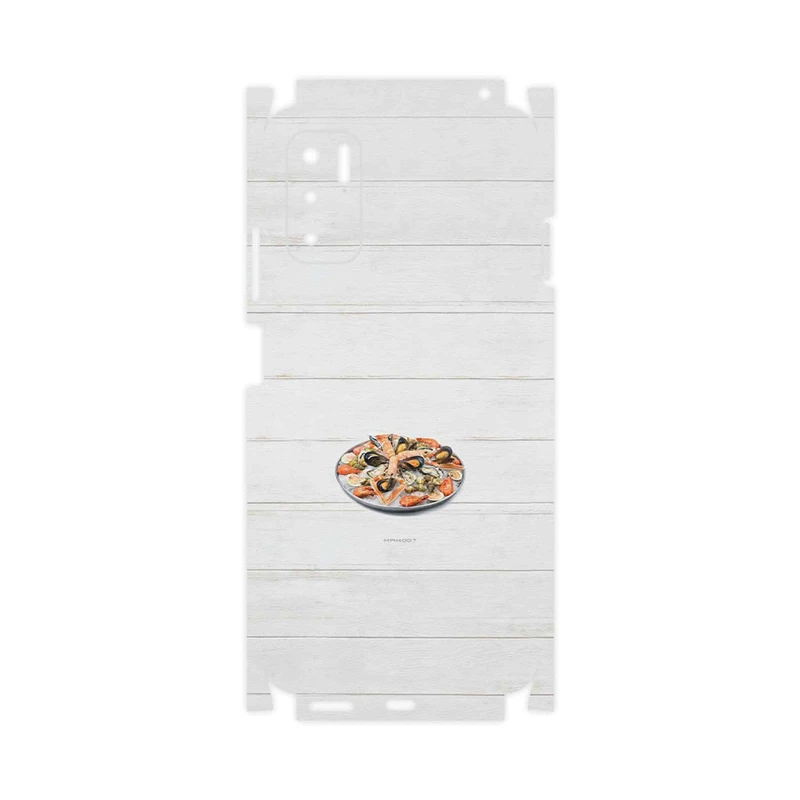 برچسب پوششی ماهوت مدل Seafood-FullSkin مناسب برای گوشی موبایل شیائومی Redmi Note 10 5G