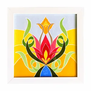 تابلو نقاشی اکریلیک طرح رویش کد 158