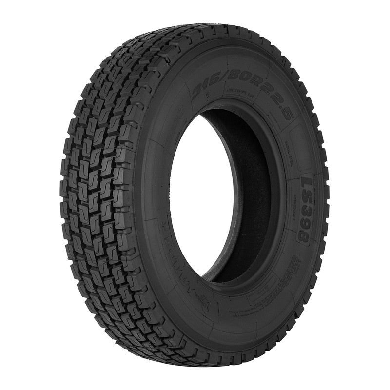 لاستیک خودرو لاندر سی مدل LS398 سایز 315/80/22.5-یک حلقه