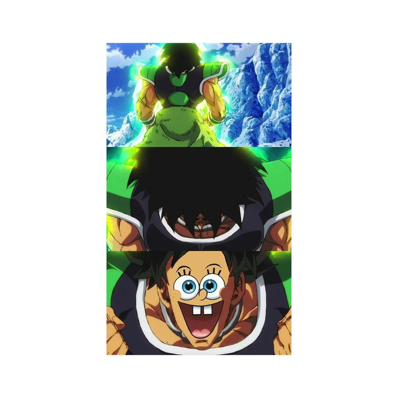 استیکر لپ تاپ و موبایل مدل انیمه طرح دراگون بال سان گوکو Dragon ball Son Goku کد 3804