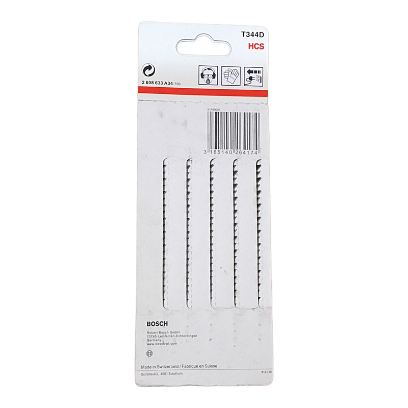 تیغه اره عمودبر بوش مدل T344D مجموعه 5 عددی تیغه اره عمودبر بوش مدل T344D مجموعه 5 عددی