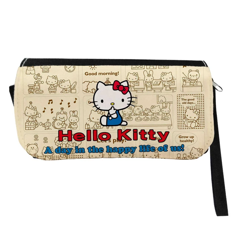   جامدادی مدل دوزیپ طرح Hello Kitty کد NI799