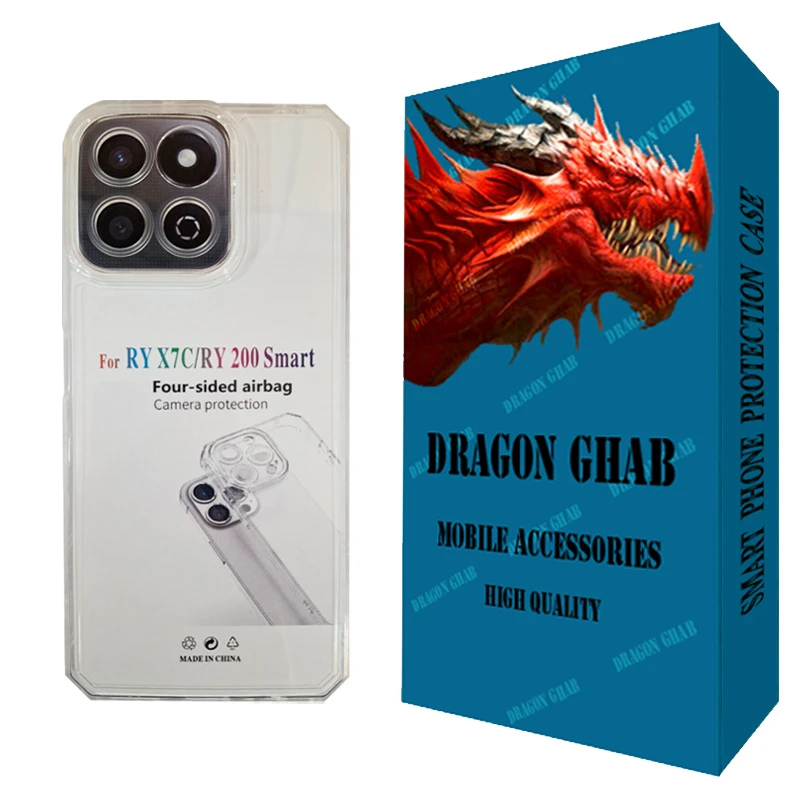 کاور دراگون قاب مدل JELL مناسب برای گوشی موبایل آنر X7c / 200 Smart