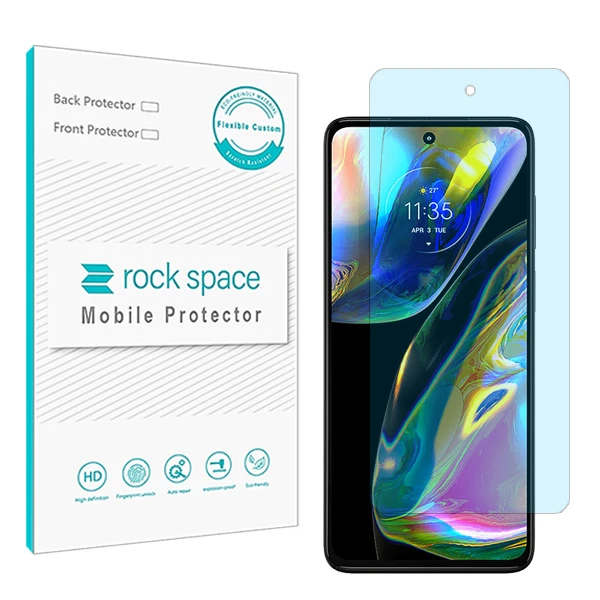 محافظ صفحه نمایش آنتی بلو راک اسپیس کد BLU مناسب برای گوشی موبایل موتورولا Moto G82