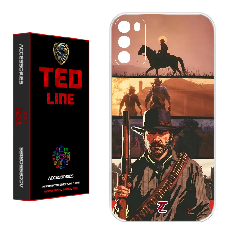 کاور تدلاین طرح رد دد ریدمپشن کد 1201 مناسب برای گوشی موبایل شیائومی Poco M3