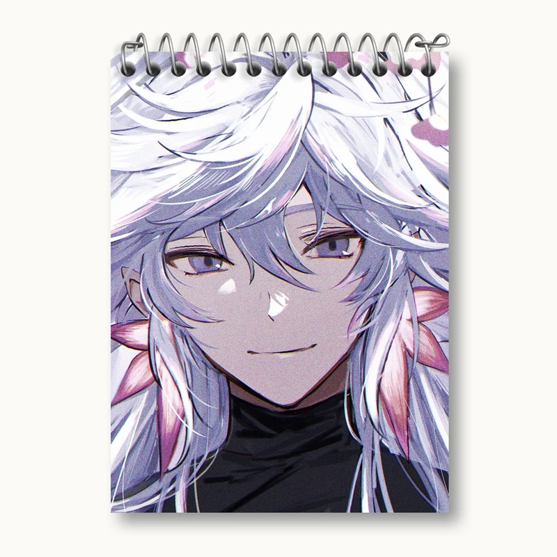 دفتر یادداشت 50 برگ خندالو مدل مرلین انیمه فیت استی نایت Fate Stay Night کد 22813