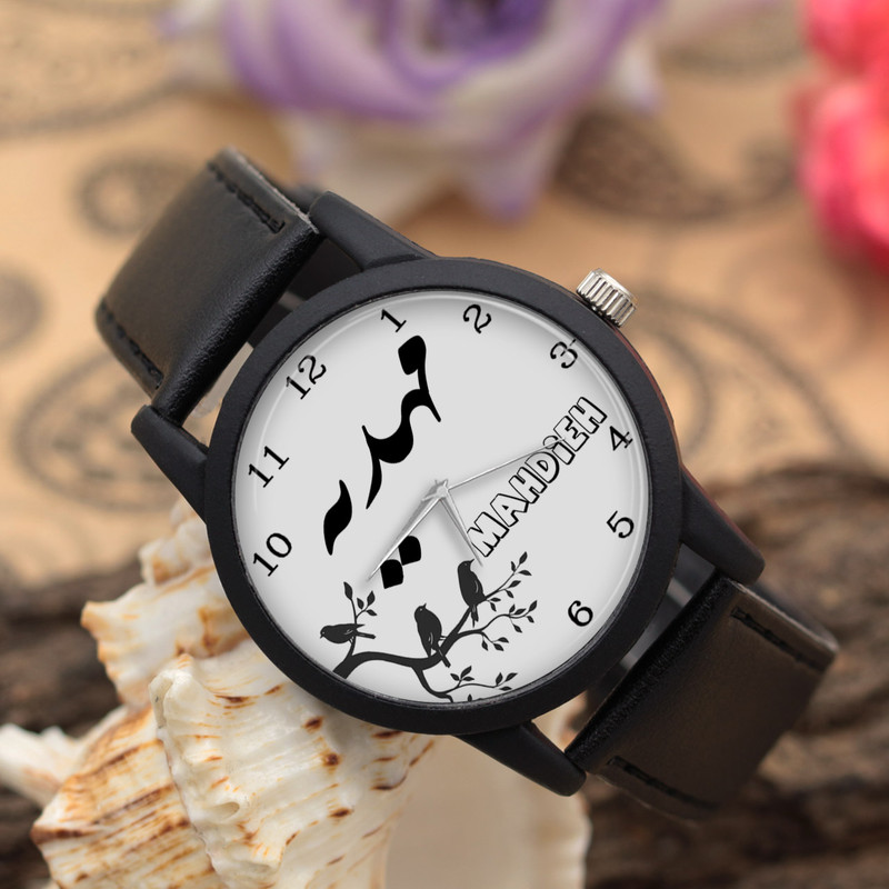 ساعت مچی عقربه ای زنانه طرح مهدیه کد LF3083