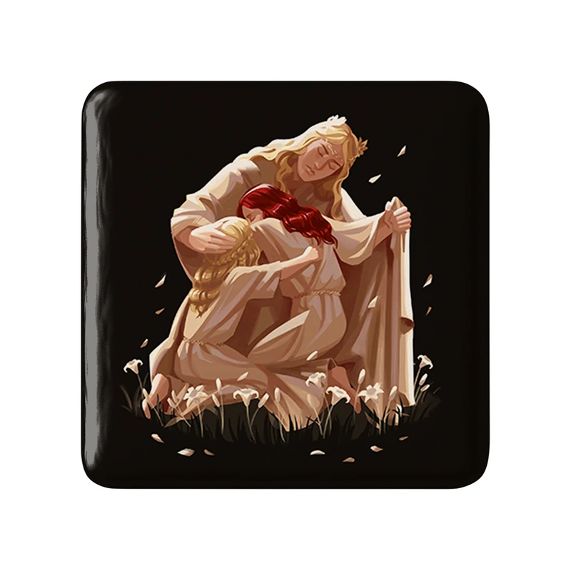 مگنت خندالو طرح بازی الدن رینگ (Elden Ring) مدل مربعی کد 31260