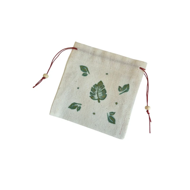 کیسه هدیه مدل نقاشی برگ انجیری