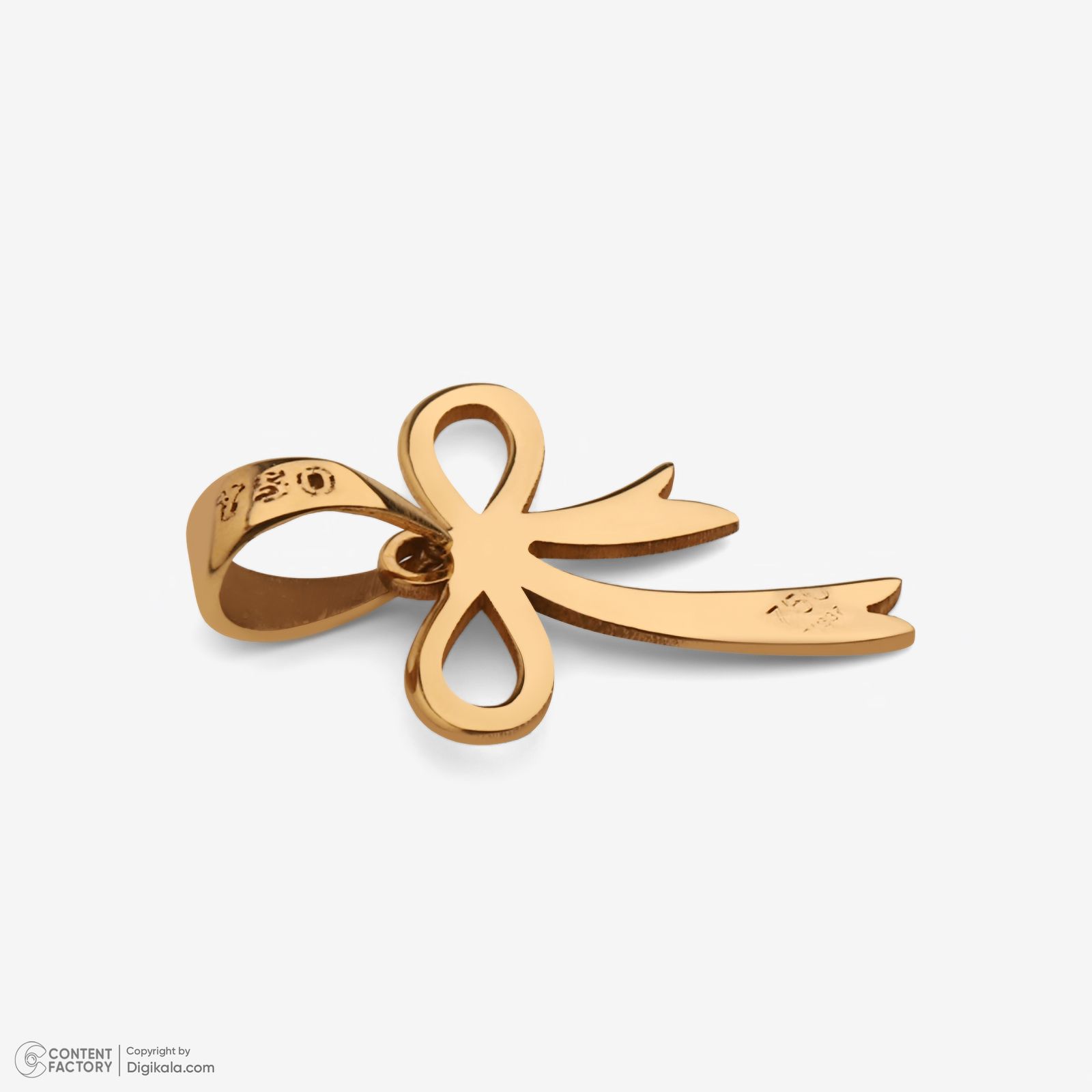 نیم ست طلا 18 عیار زنانه سایا گلد مدل پاپیون ns27 -  - 2