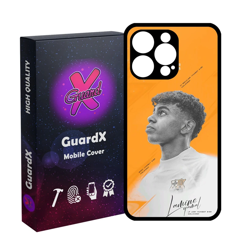 کاور گارد ایکس طرح یامال مدل Glass10797 مناسب برای گوشی موبایل اپل iPhone 15 Pro Max