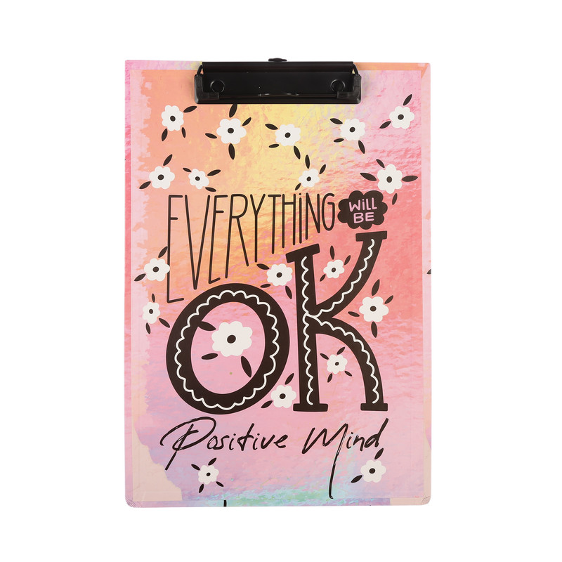 تخته شاسی سم طرح Positive Mind سایز A4