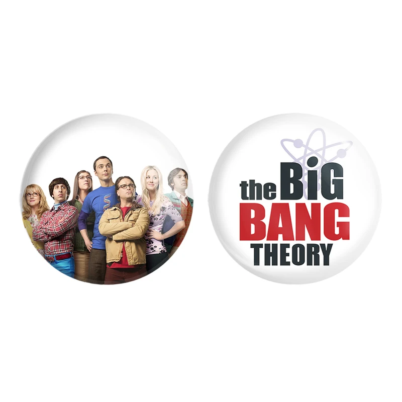 مگنت خندالو طرح سریال تئوری بیگ بنگ The Big Bang Theory کد 1331013303 مجموعه 2 عددی