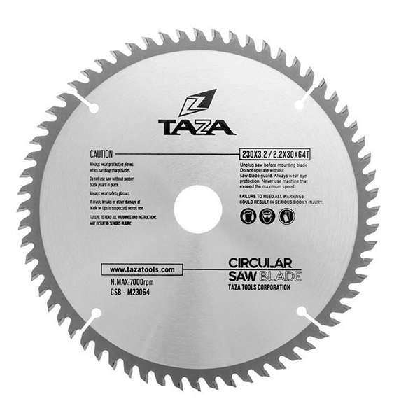 تیغه اره دیسکی تازا مدل MDF 230 64 تیغه اره دیسکی تازا مدل MDF 230 64